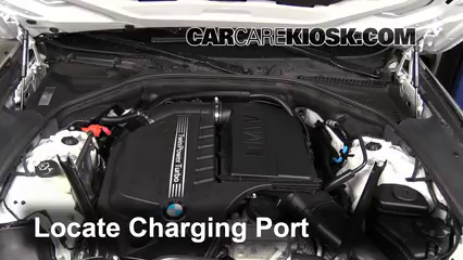 2011 BMW 535i 3.0L 6 Cyl. Turbo Air Conditioner Recharge Freon